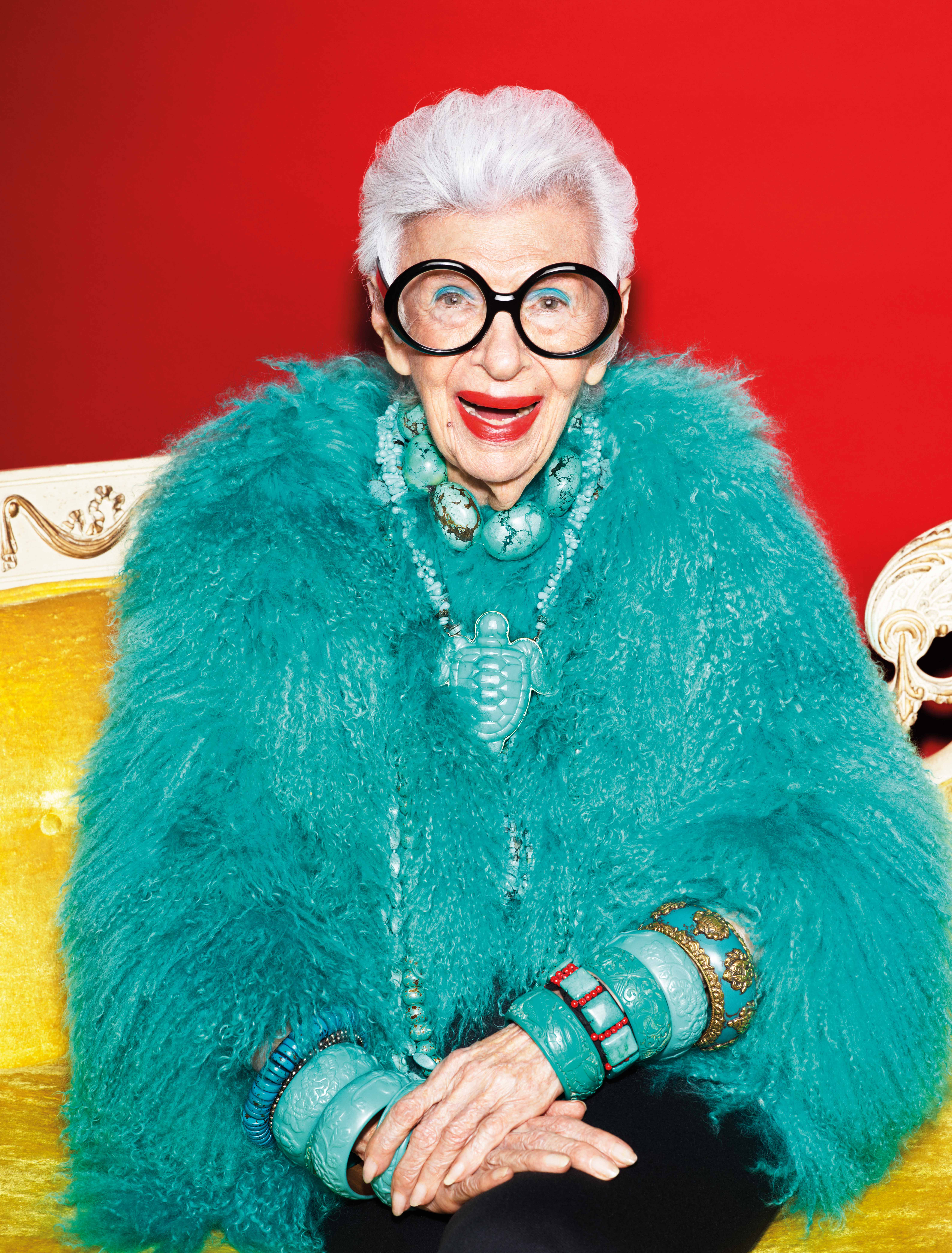 Iris Apfel revealed as the new face of Magnum's campaign # ...